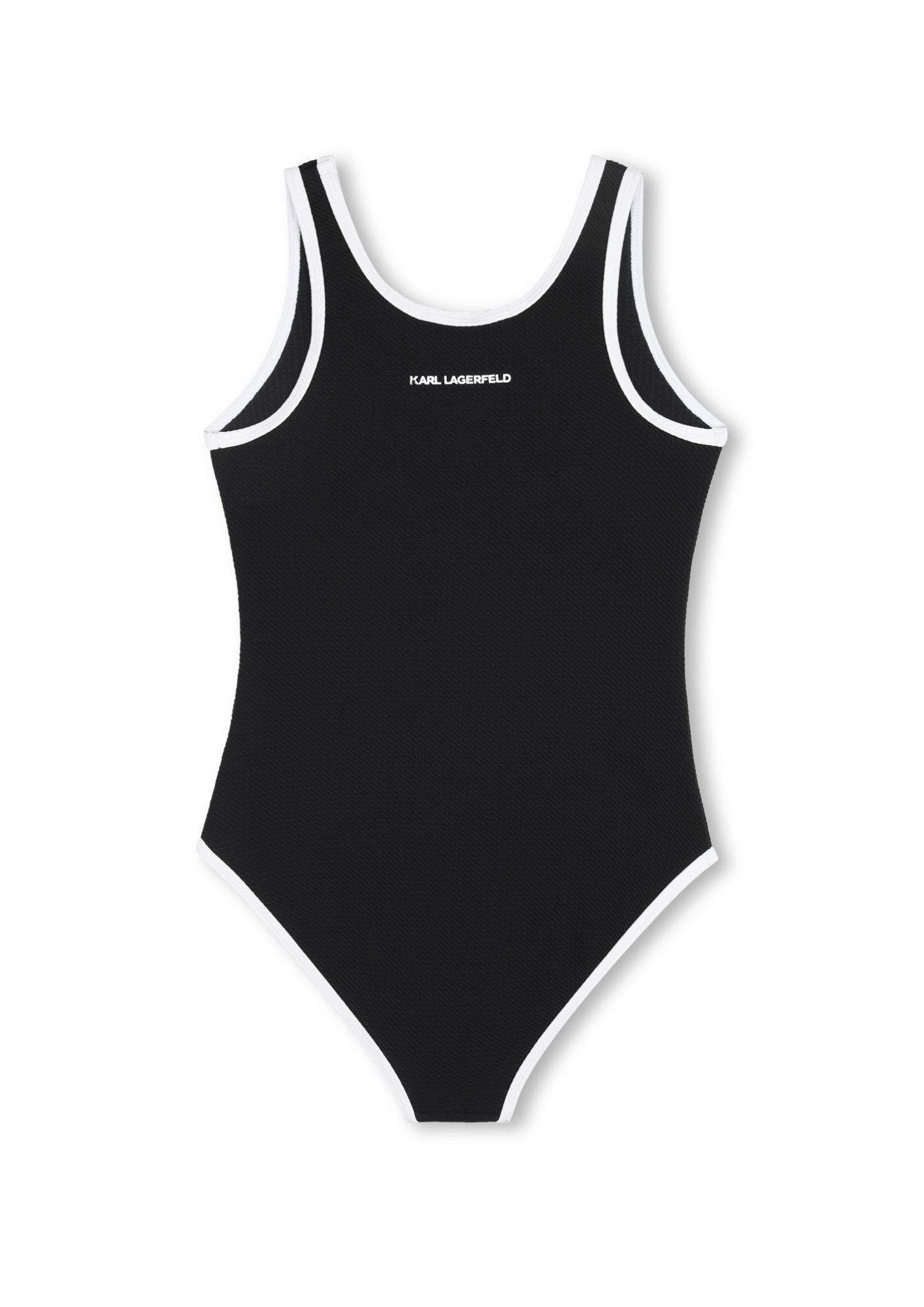Karl Lagerfeld Contrast Swimming Costume