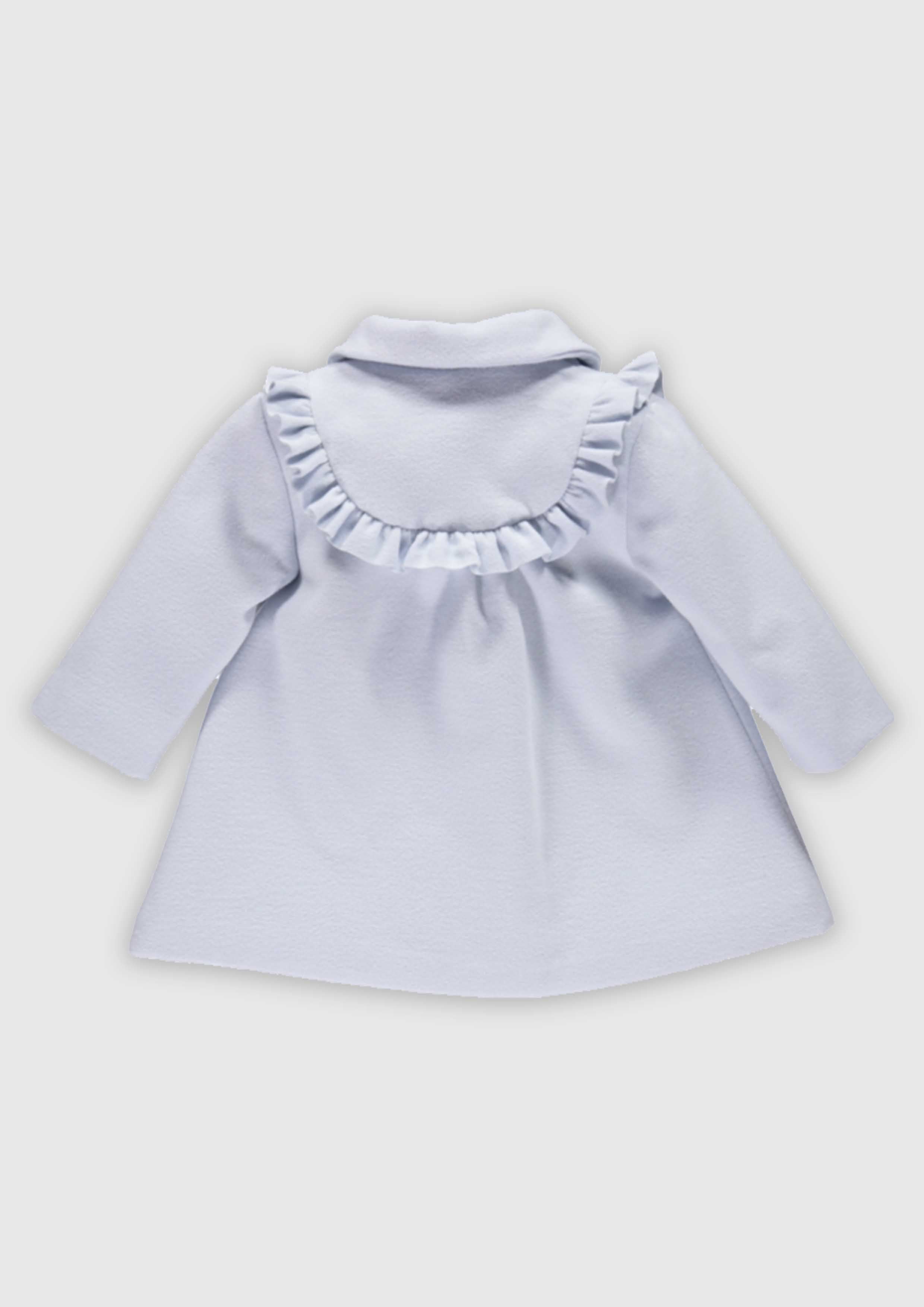 Light Blue Felt Coat