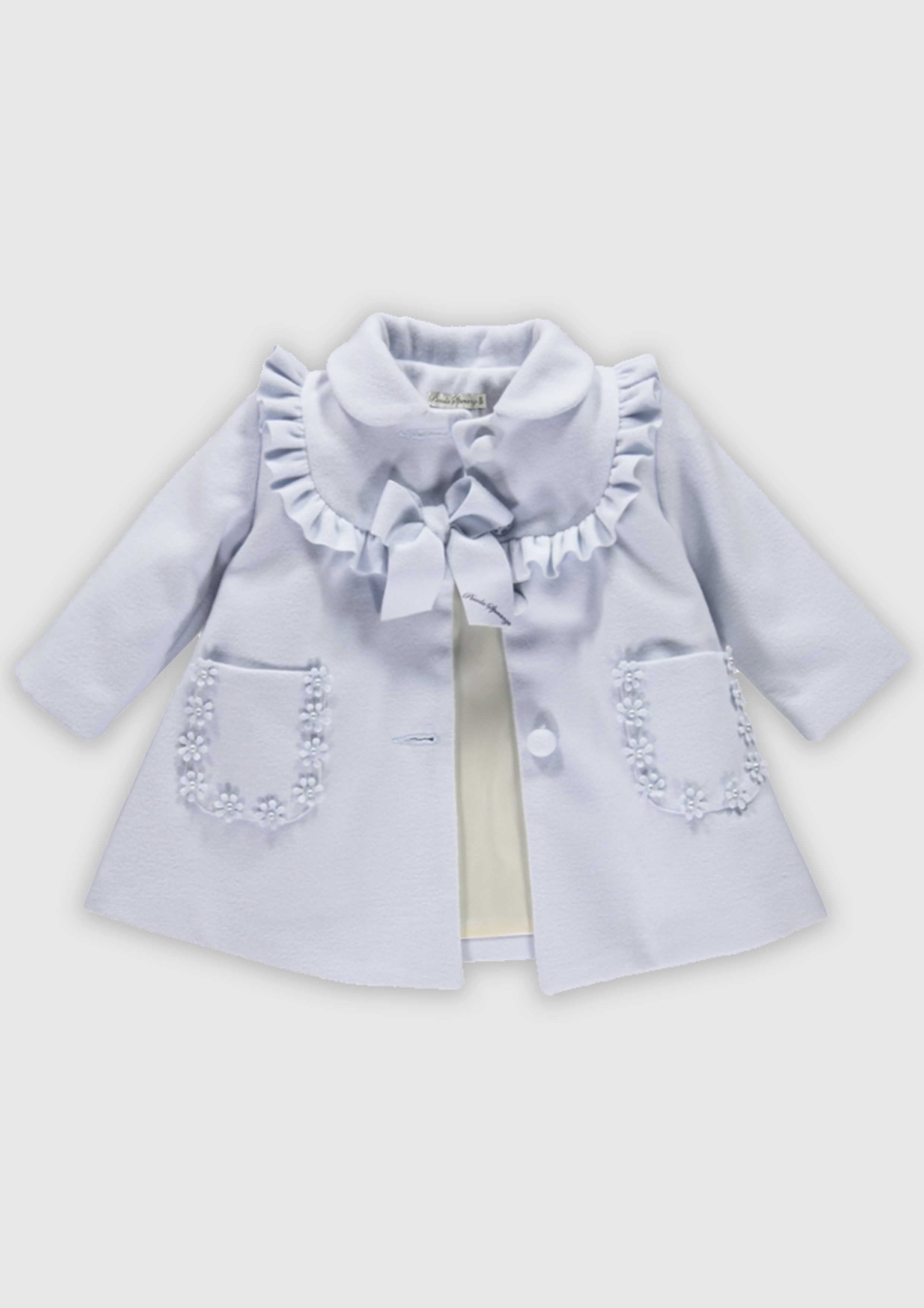 Light Blue Felt Coat