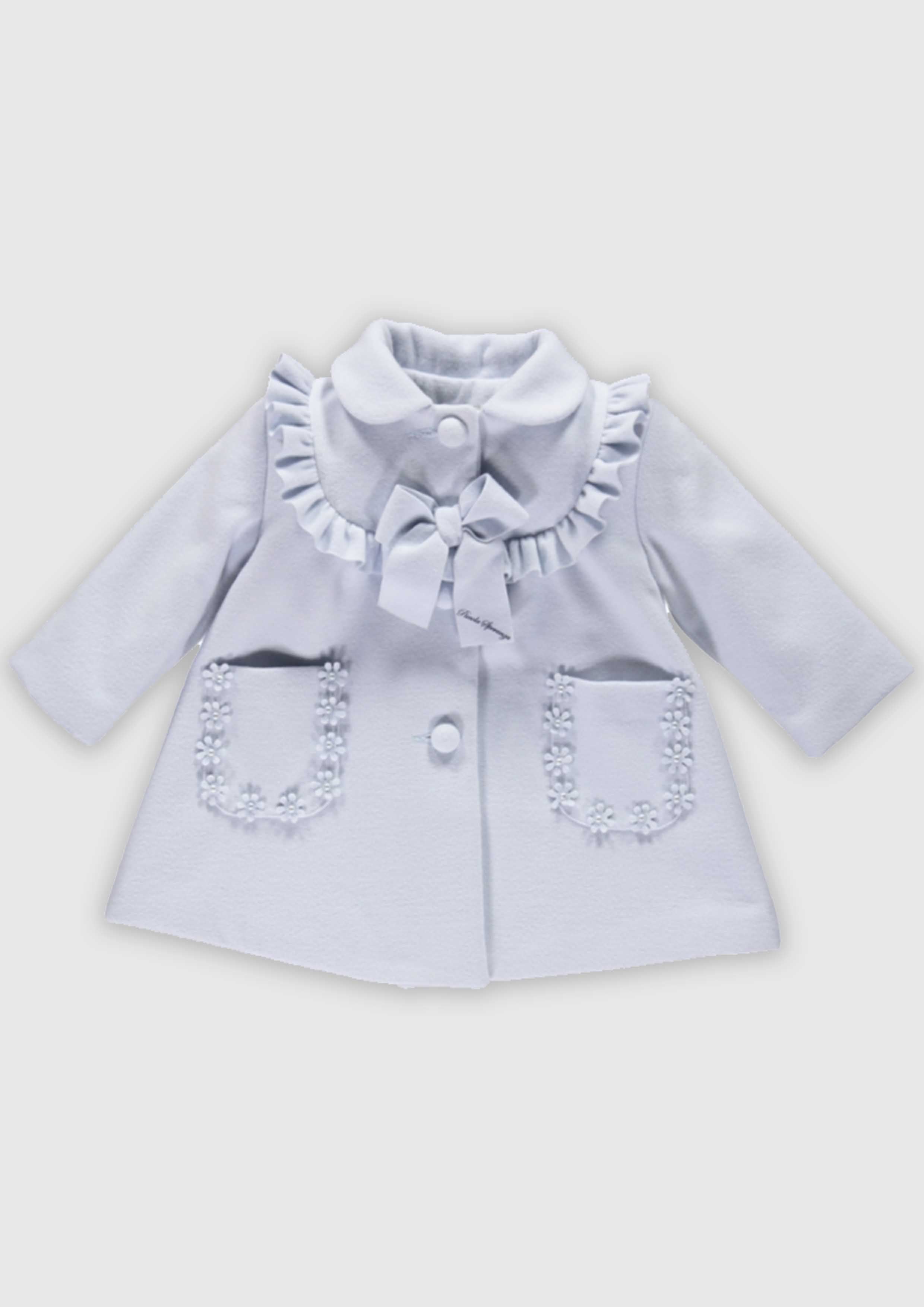 Light Blue Felt Coat