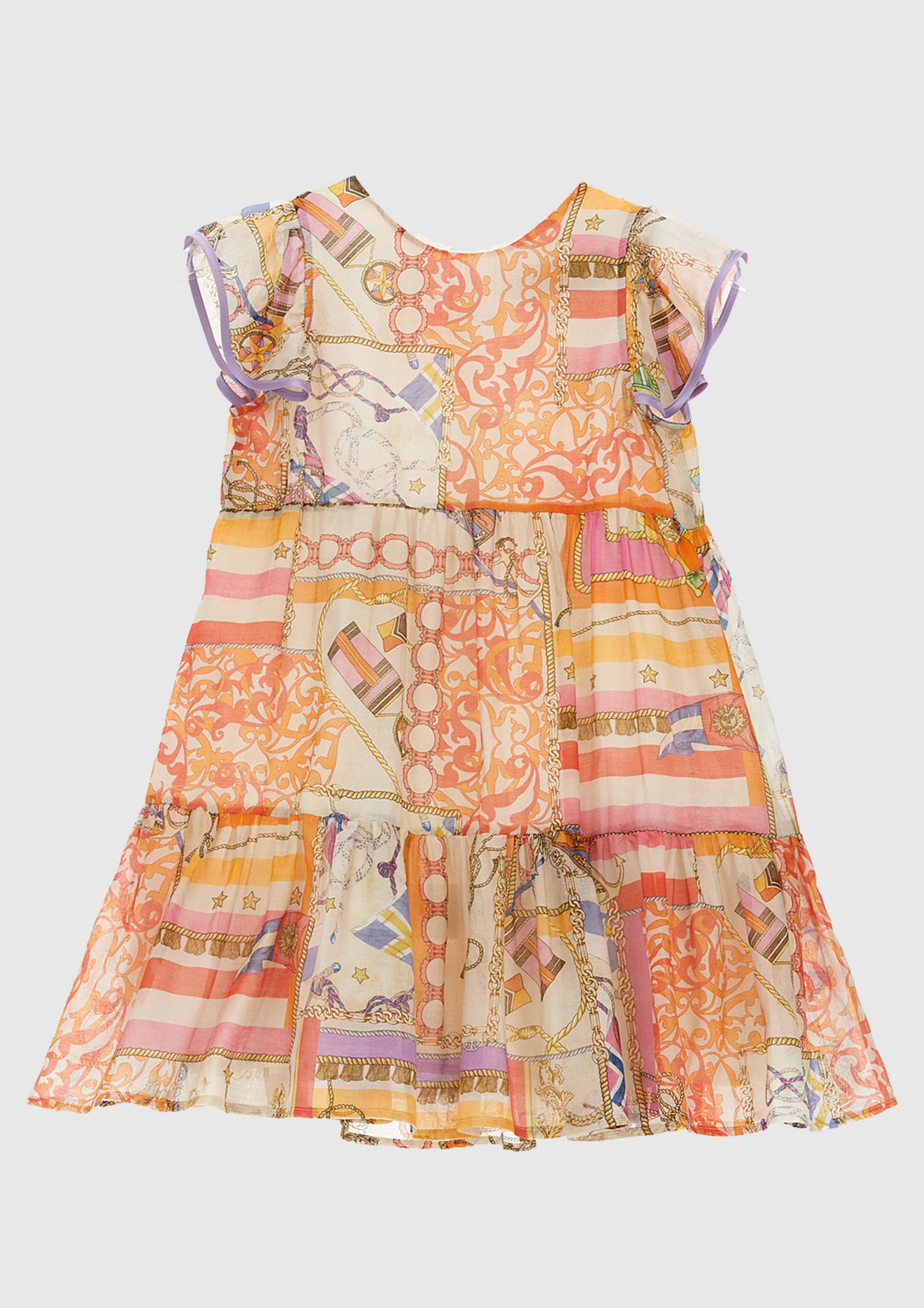 Shirtaporter Silk Nautical Dress