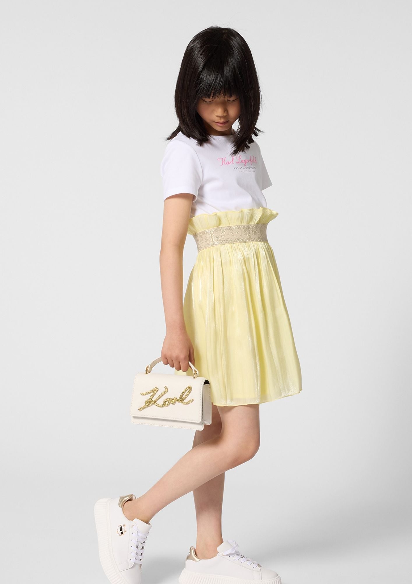 Karl Lagerfeld Butter Yellow Dress