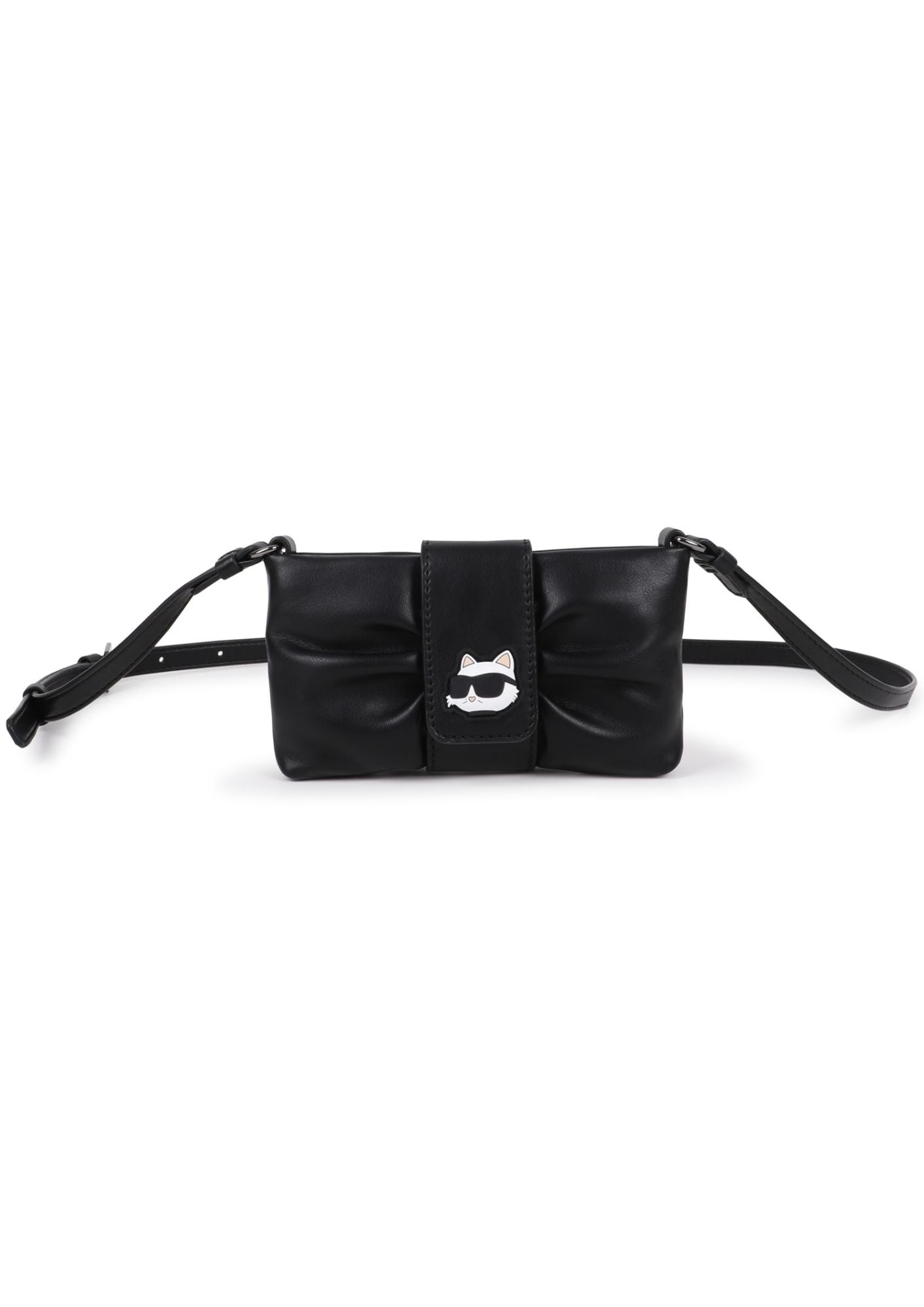 Karl Lagerfeld Black Crossbody Bow Bag