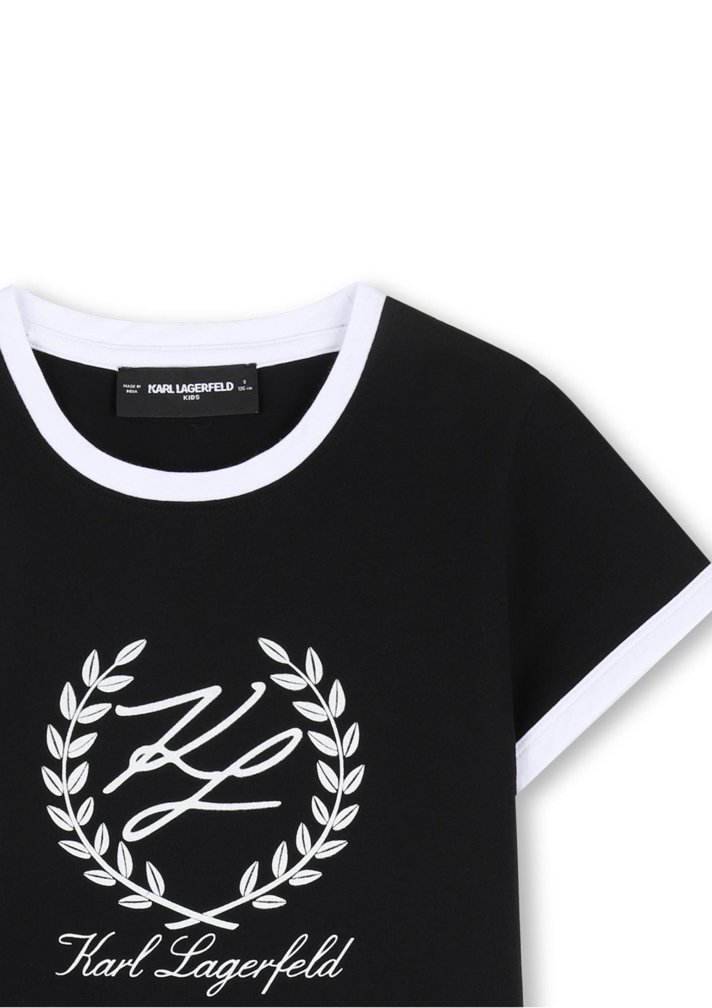 Karl Lagerfeld Contrast Laurel T-shirt