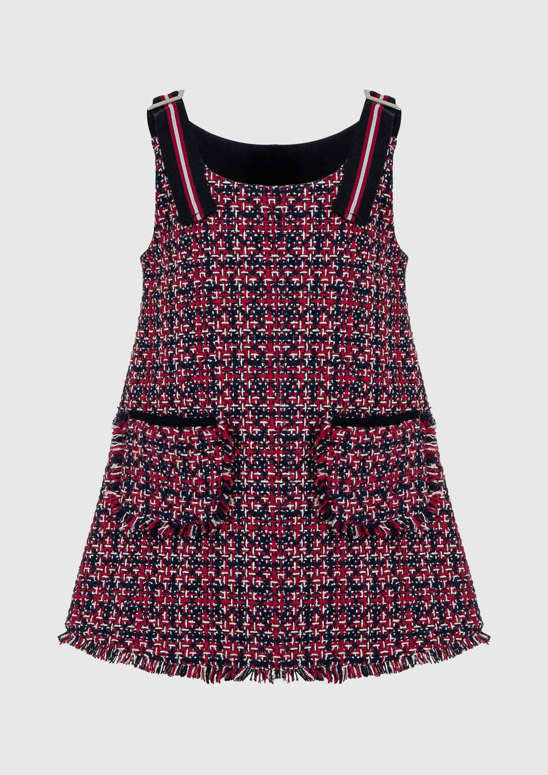 Lapin House Tweed Pinafore