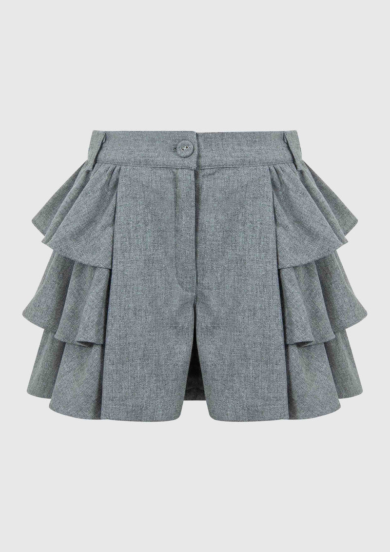 Lapin House Grey Sparkle Shorts