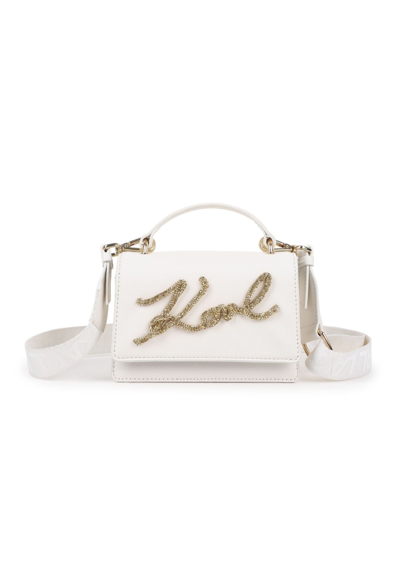 Karl Lagerfeld Off-White Crossbody bag
