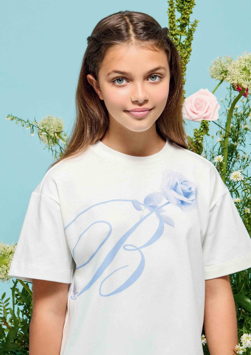 Miss Blumarine White T-shirt