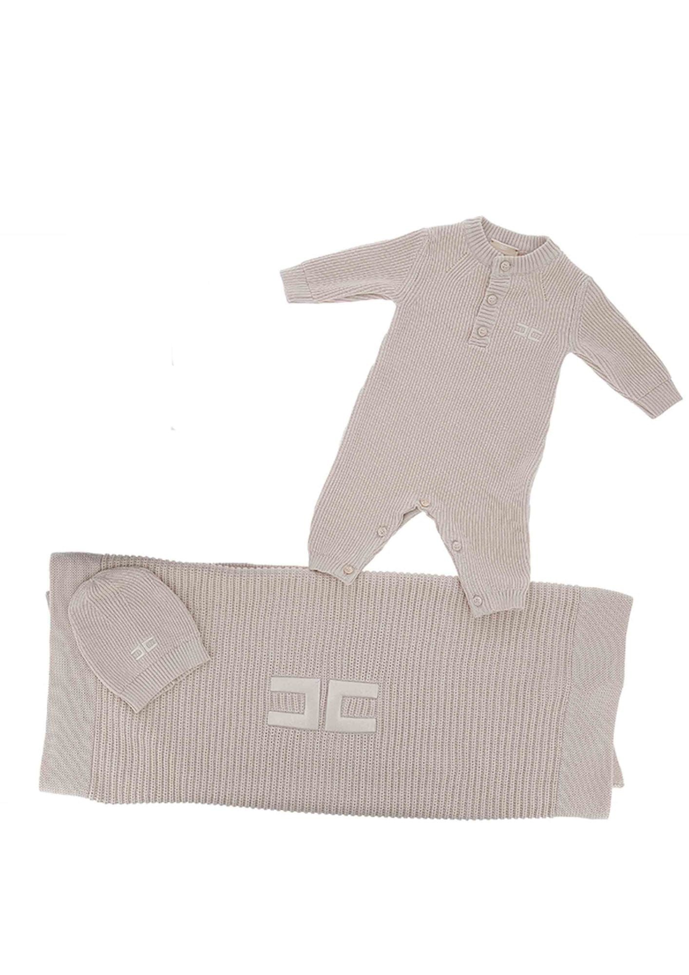 Elisabetta Franchi Baby Pink Knitted Set