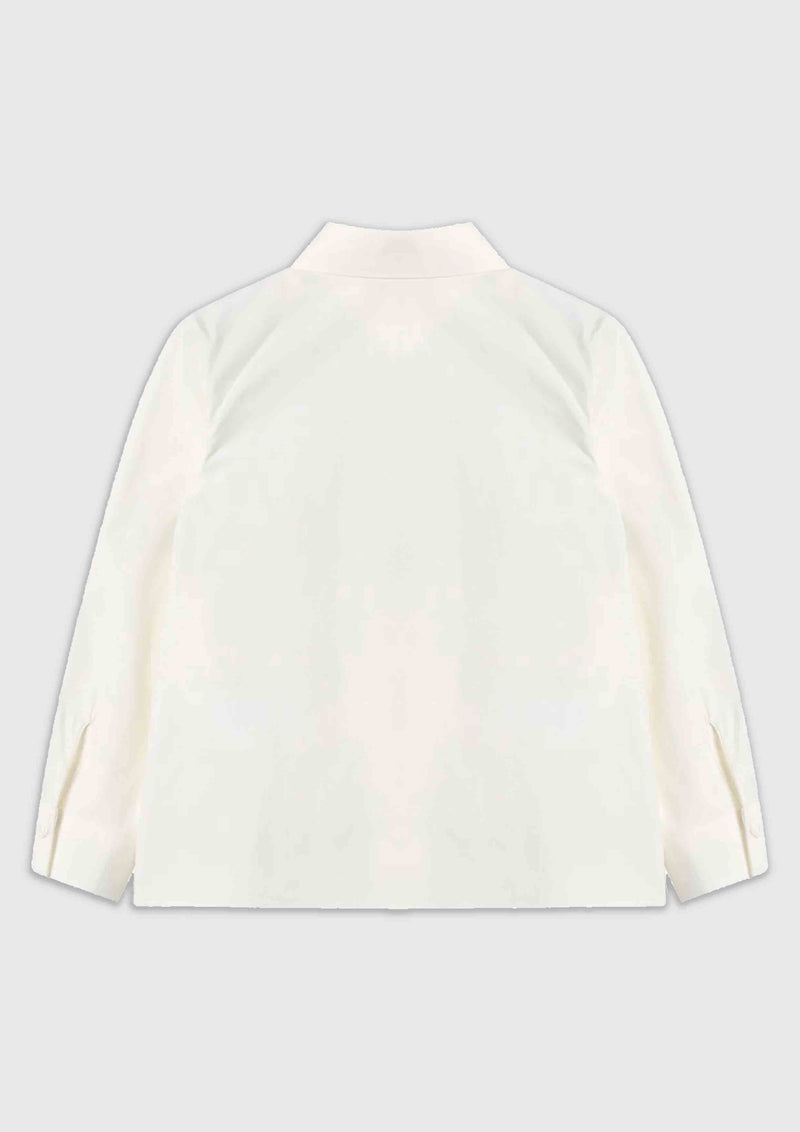 Elisabetta Franchi Contrast Lace Poplin Shirt