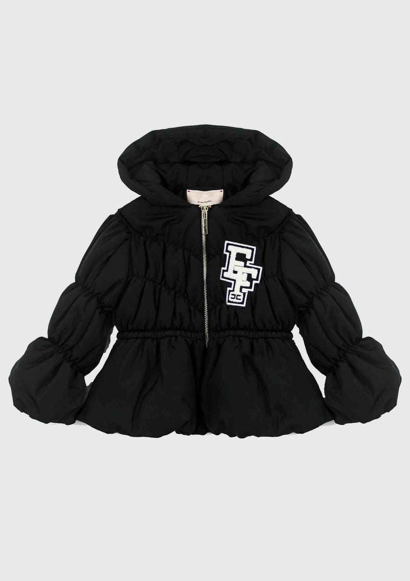 Elisabetta Franchi Toddler Black Coat