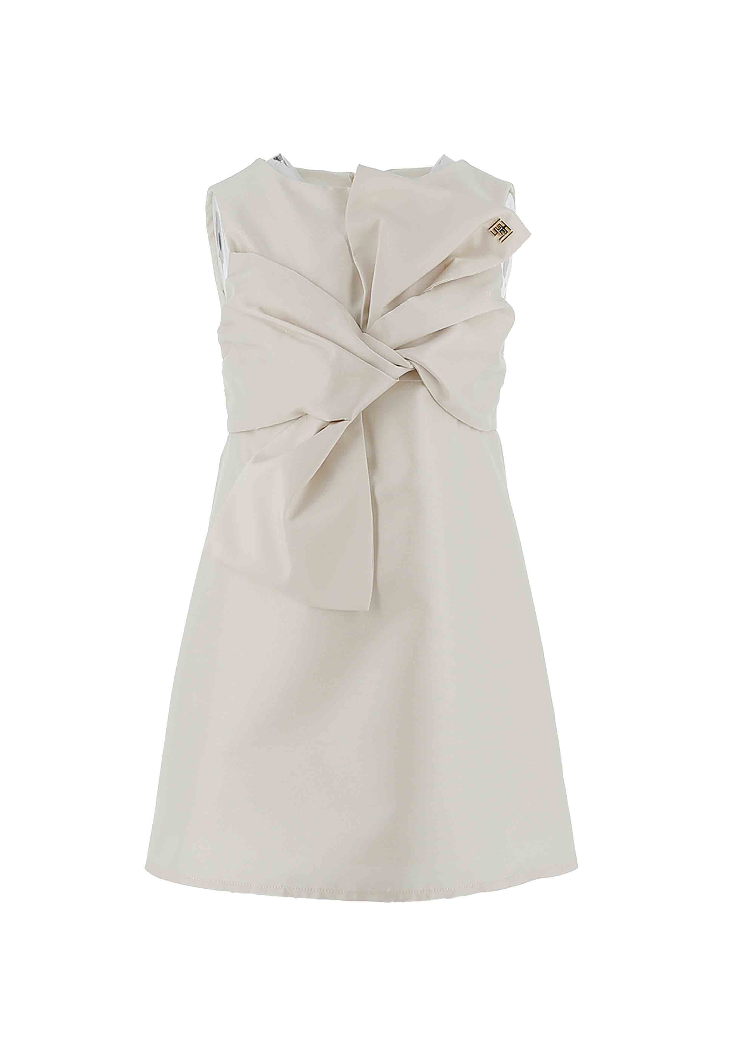 Elisabetta Franchi Mikado Bow Dress