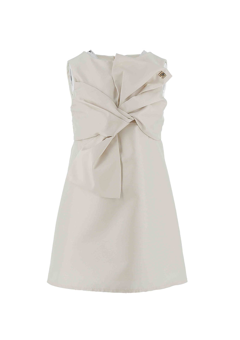 Elisabetta Franchi Mikado Bow Dress