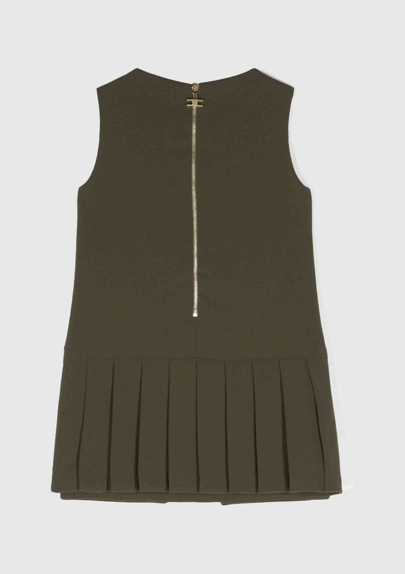 Elisabetta Franchi Army Pocket Dress