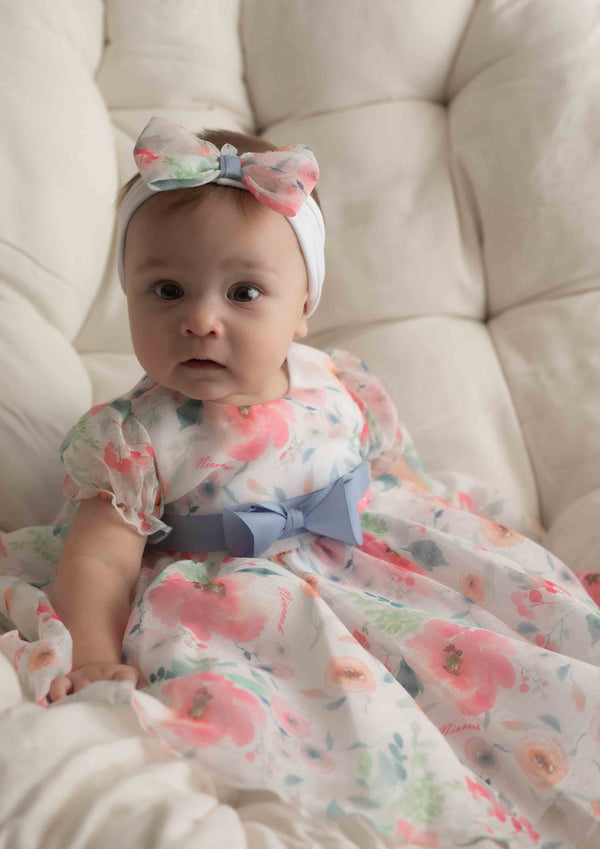 Ninnaoh Elegant Floral Baby Dress