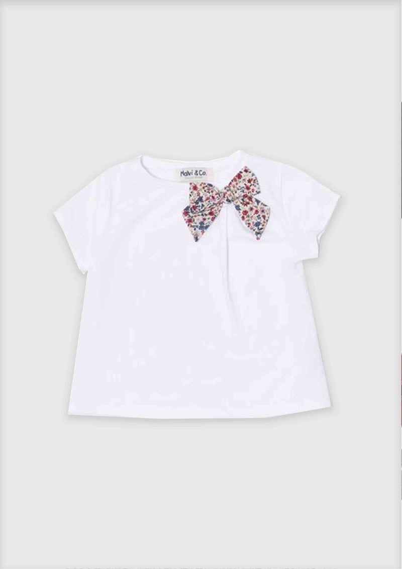 Malvi & Co T-shirt with Bow