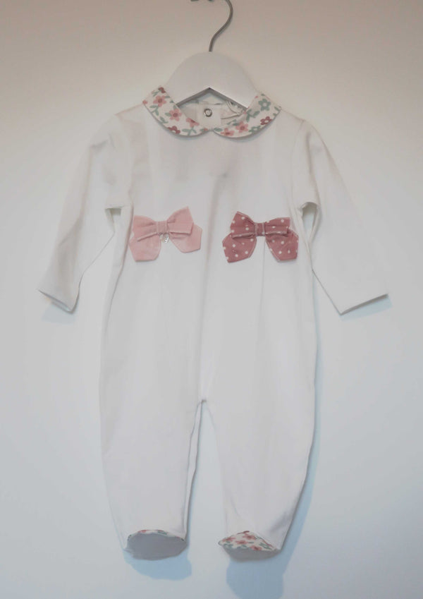 Ninnaoh Floral Babygrow Set