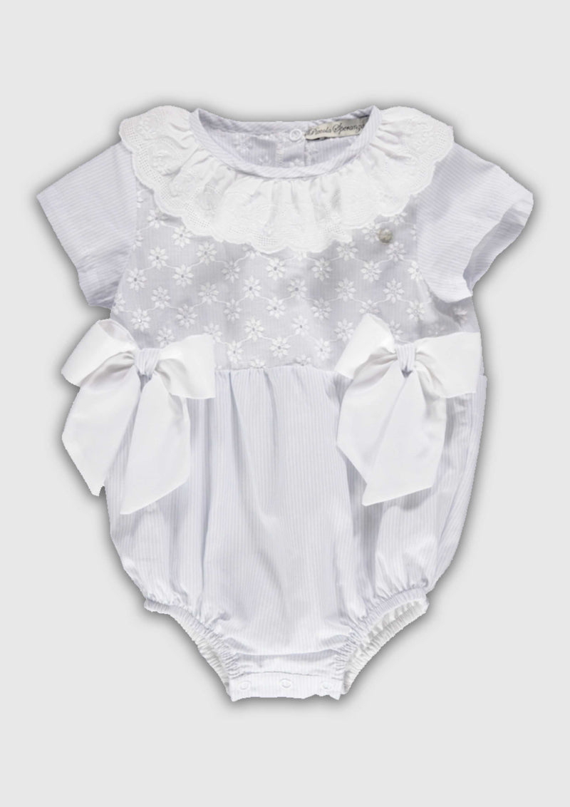 Piccola Speranza Pale Blue Onesie