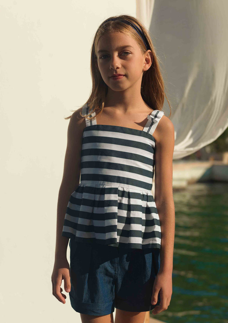 Lapin House Nautical Striped Top