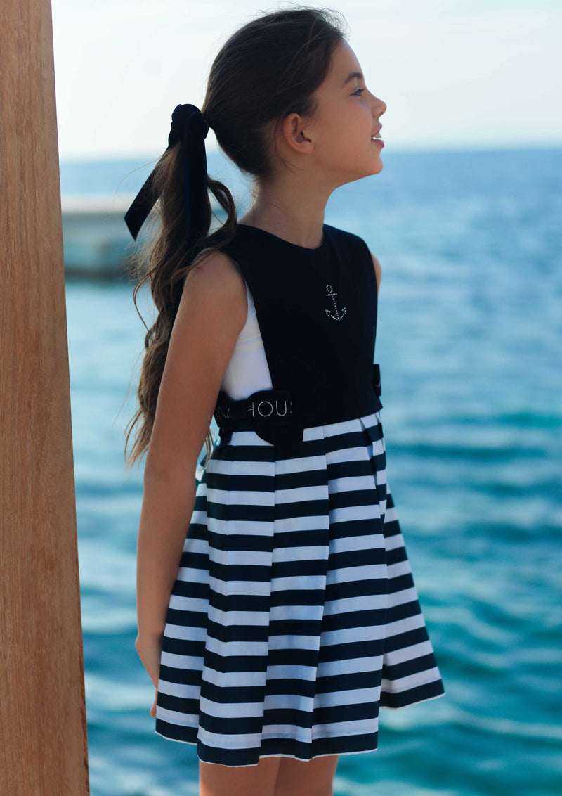 Lapin House Nautical Dress