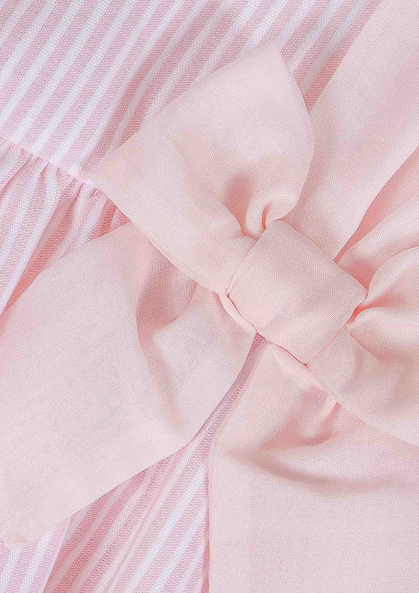 Lapin House Pink Bow Dress