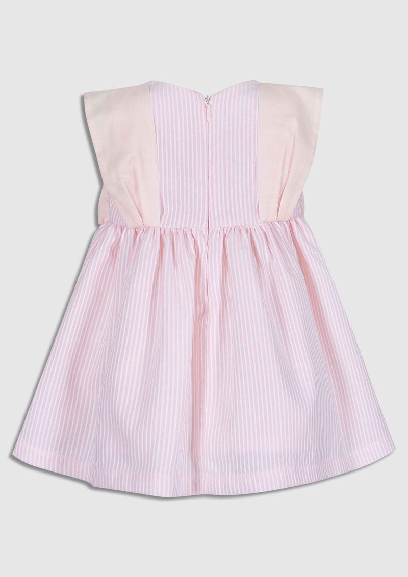 Lapin House Pink Bow Dress