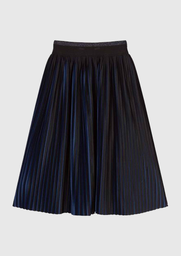 Black and blue pleated skirt - Tiny Models