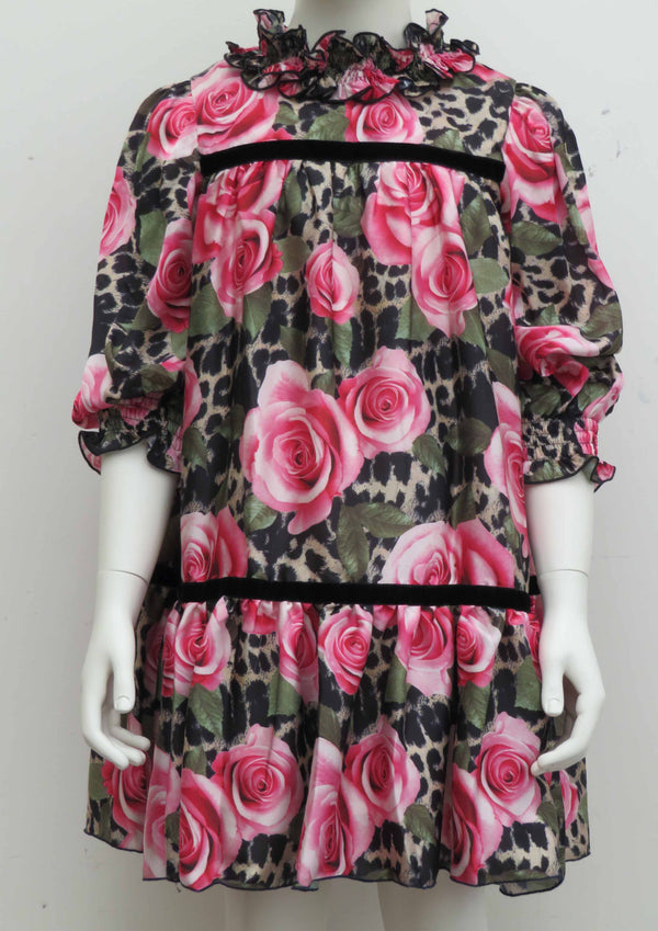 Floral Tiered dress