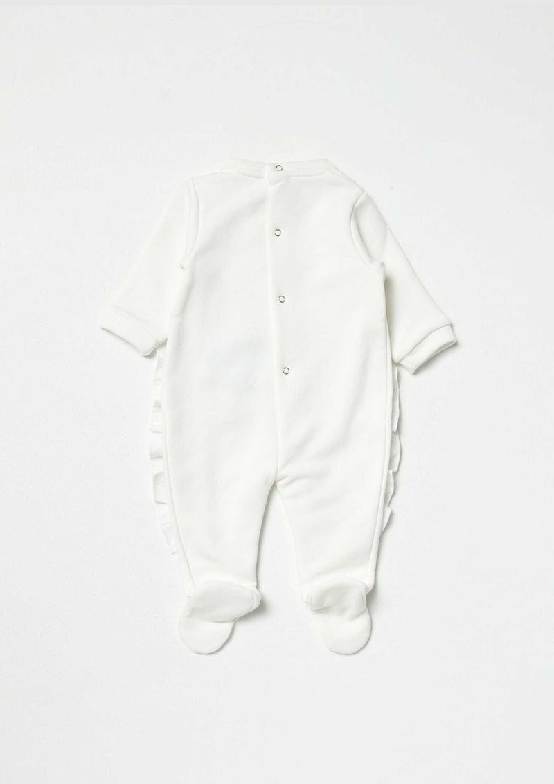 Ivory Frill Babygrow