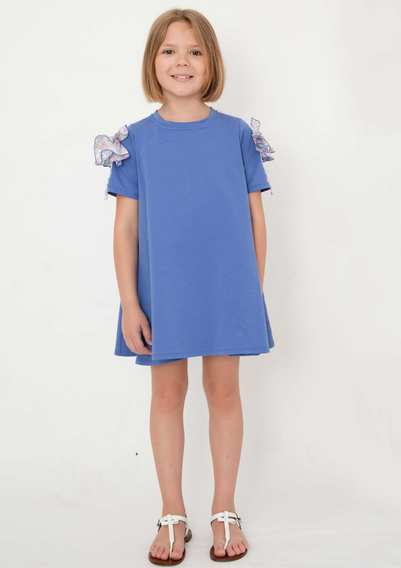 Piccola Ludo Imperia Blue Dress