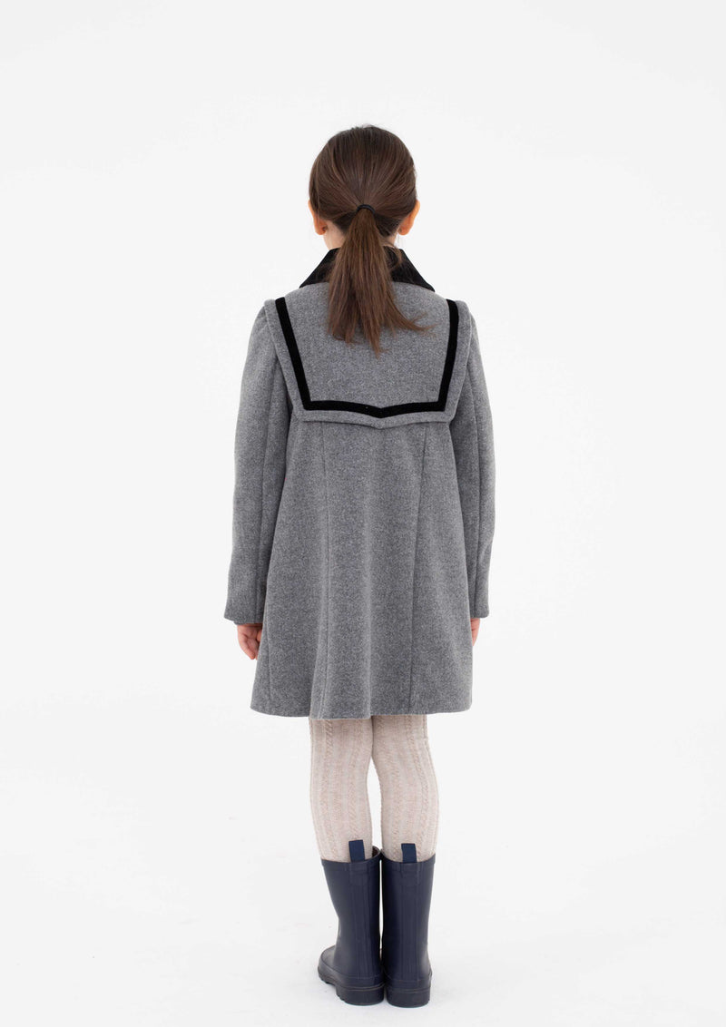 Piccola Ludo Grey Isma Coat