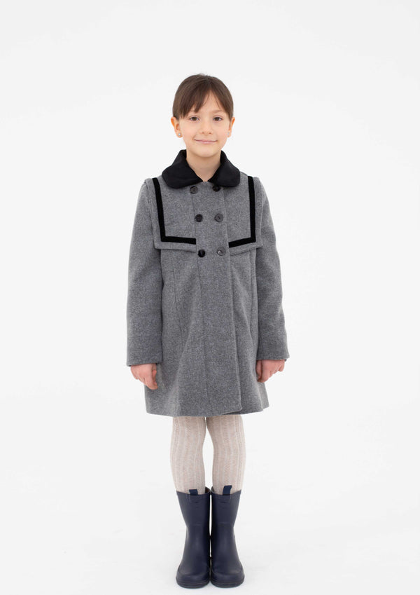 Piccola Ludo Grey Isma Coat