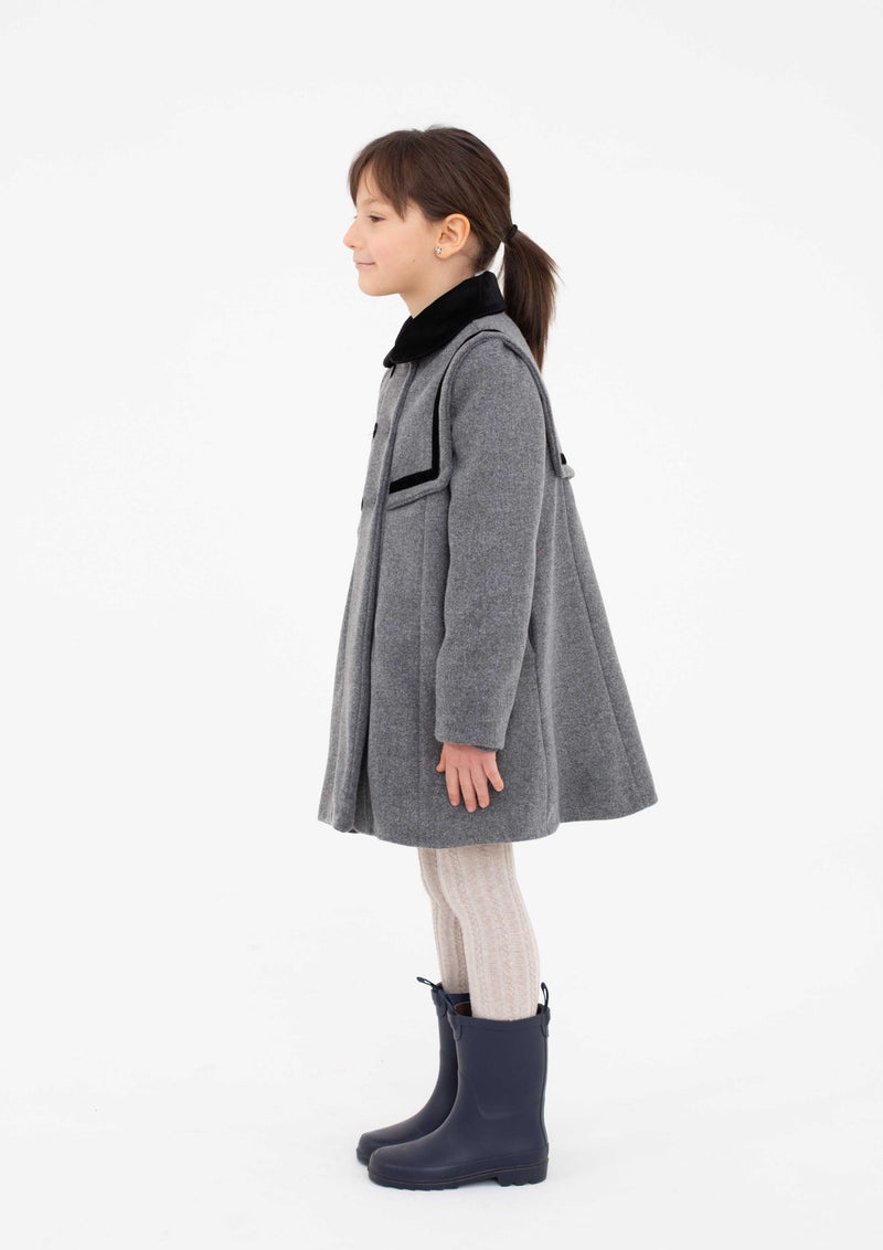 Piccola Ludo Grey Isma Coat