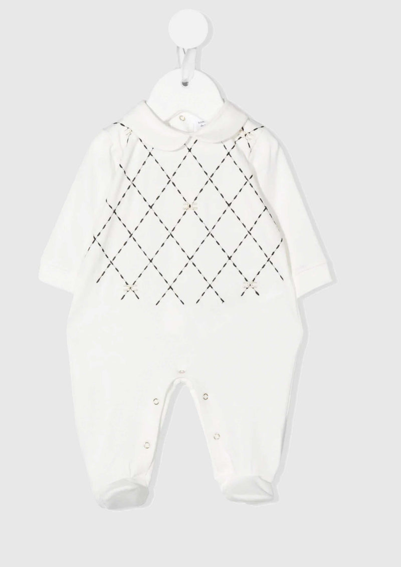 Soft jersey EF Ivory Babygrow