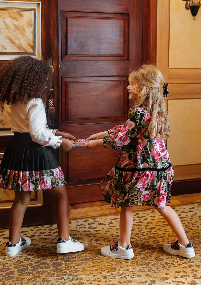 Floral Tiered dress