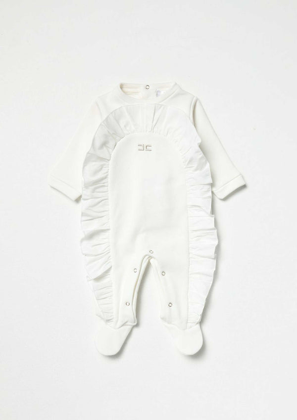 Ivory Frill Babygrow