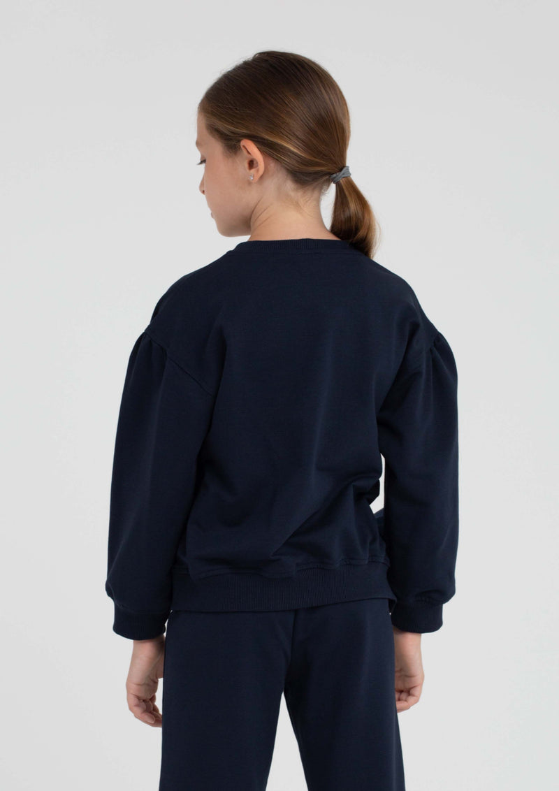 Piccola Ludo Niagara Navy Sweatshirt