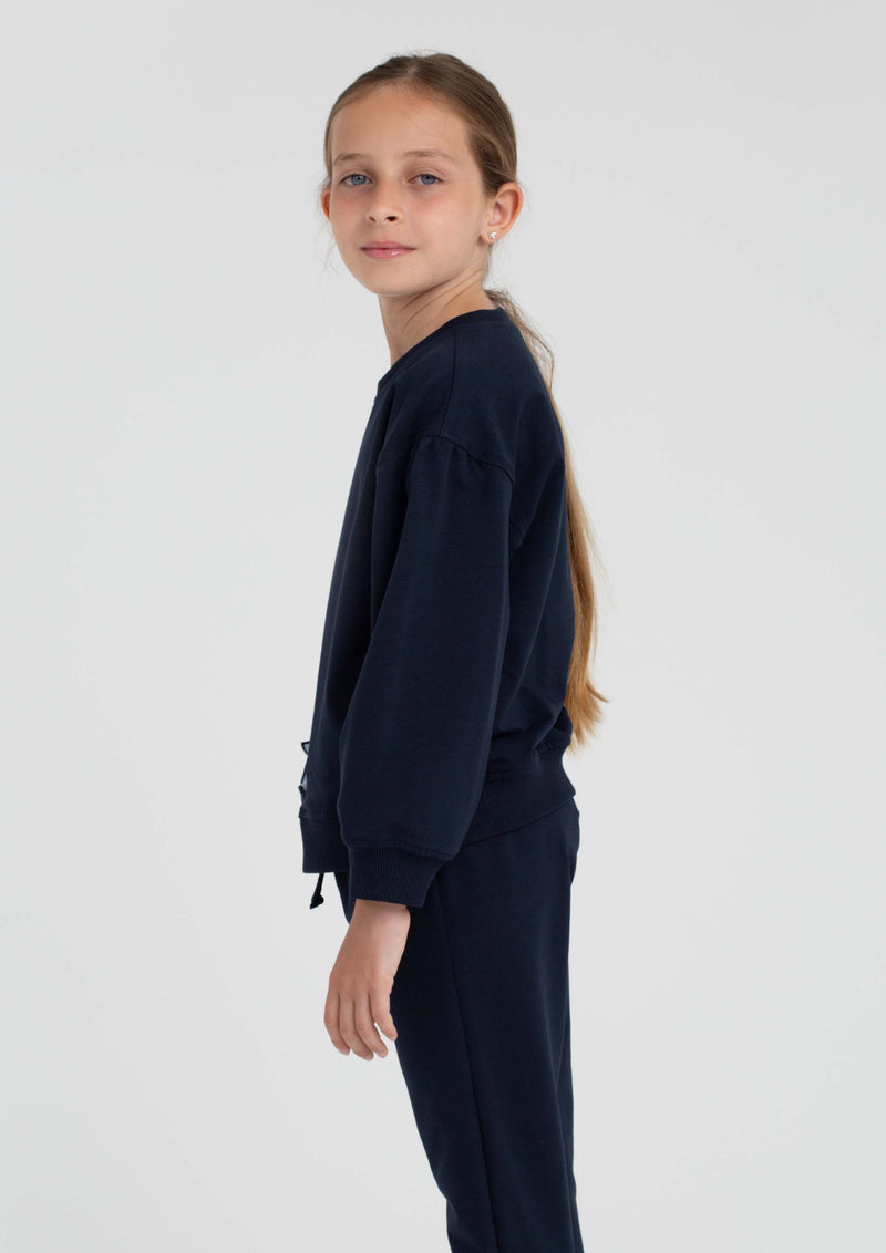 Piccola Ludo Niagara Navy Sweatshirt