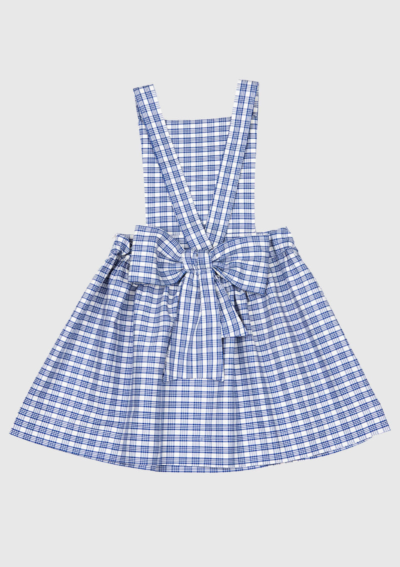 Poupee checked Pinafore